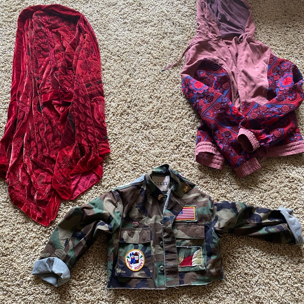 free people jacket bundle